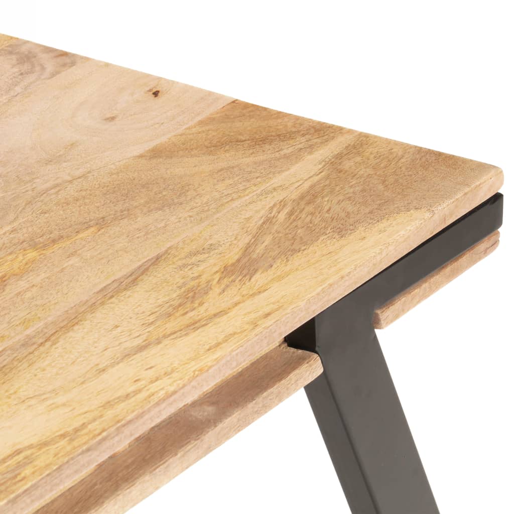 Coffee Table 114X65X40 Cm Solid Mango Wood