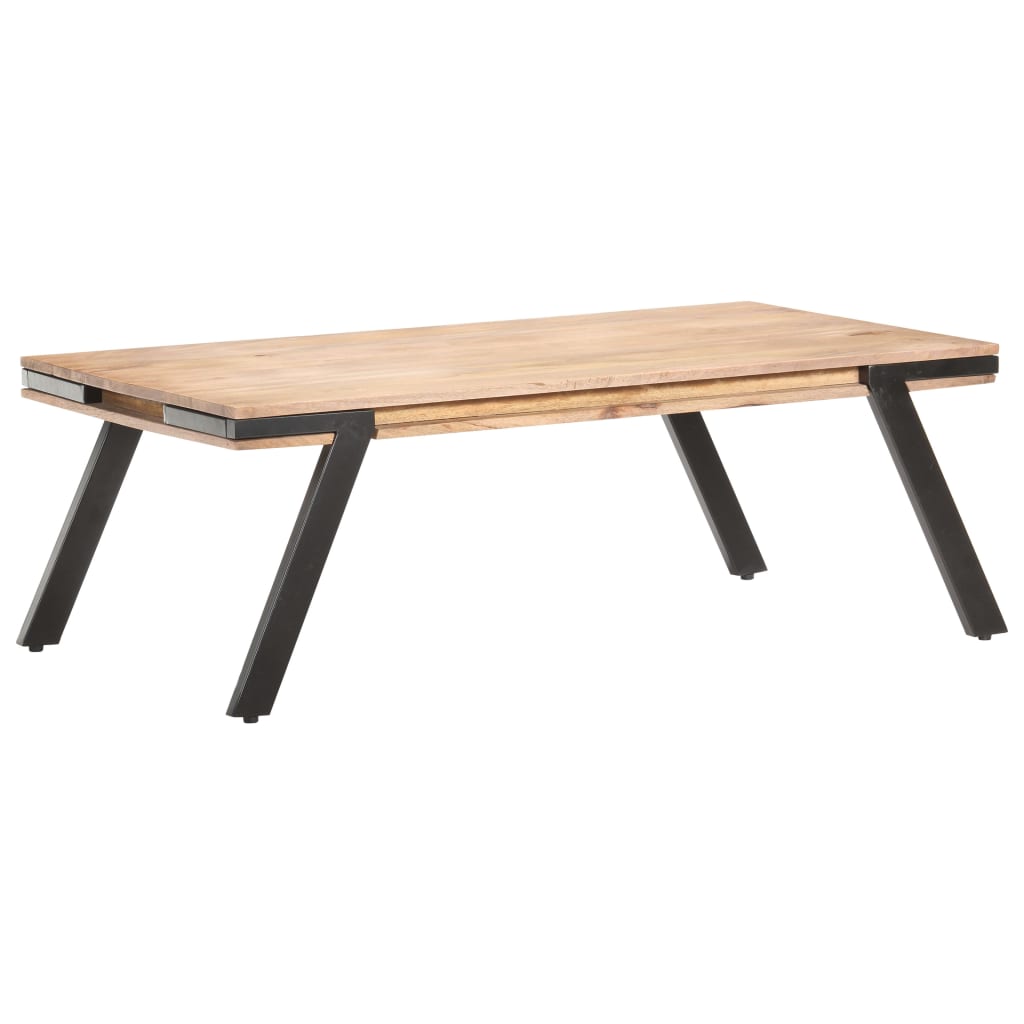 Coffee Table 114X65X40 Cm Solid Mango Wood