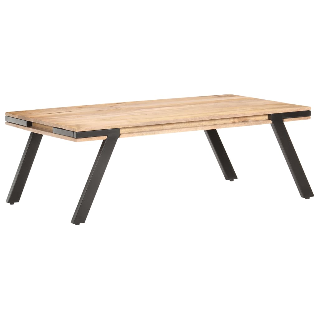 Coffee Table 114X65X40 Cm Solid Mango Wood