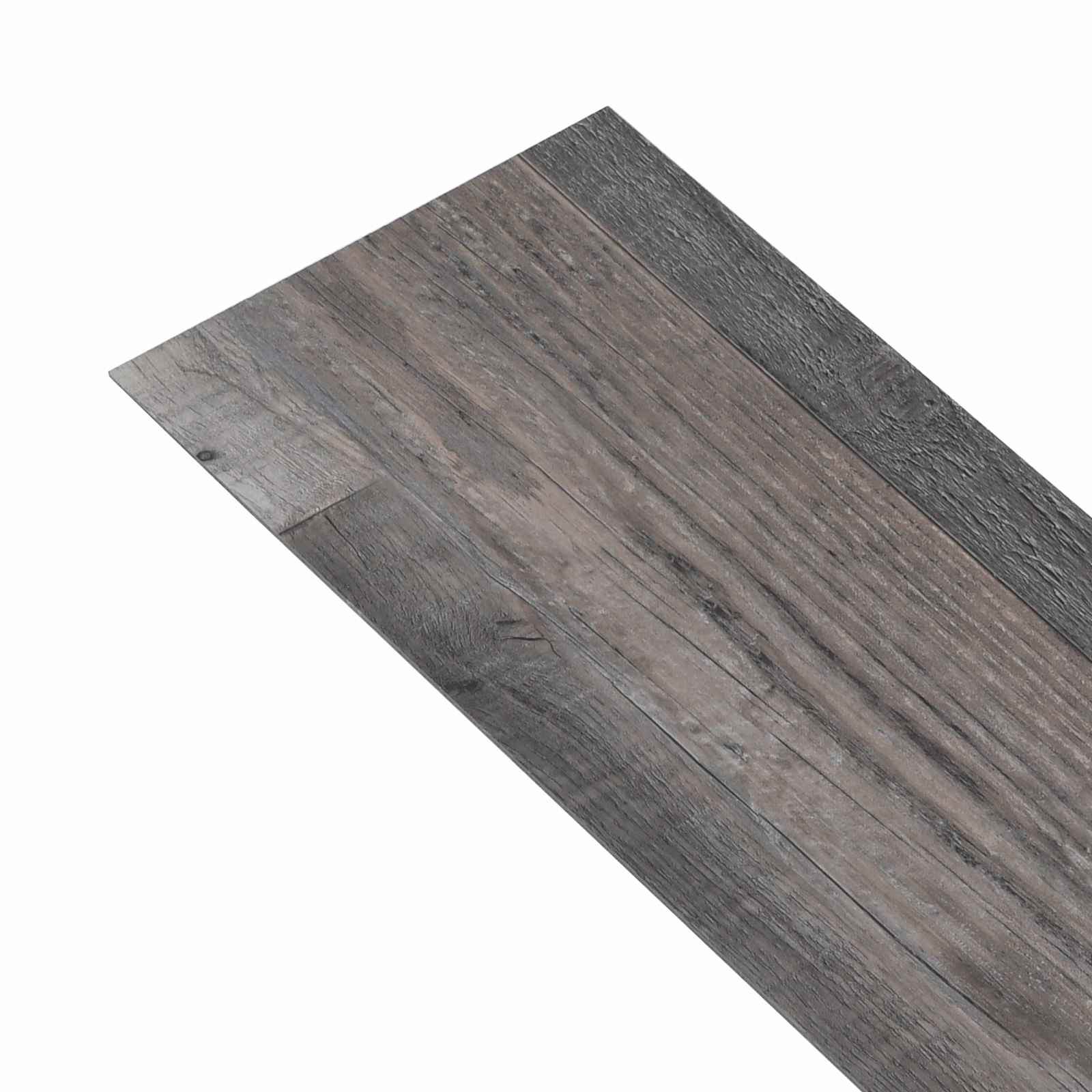 Flooring Planks 18 Pcs Grey 5.26 M² Pvc