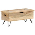 Chest 90X40X45 Cm Solid Mango Wood
