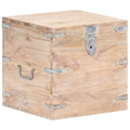 Chest 90X40X40 Cm Solid Acacia Wood