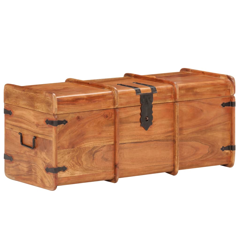 Chest 40X40X Solid Acacia Wood