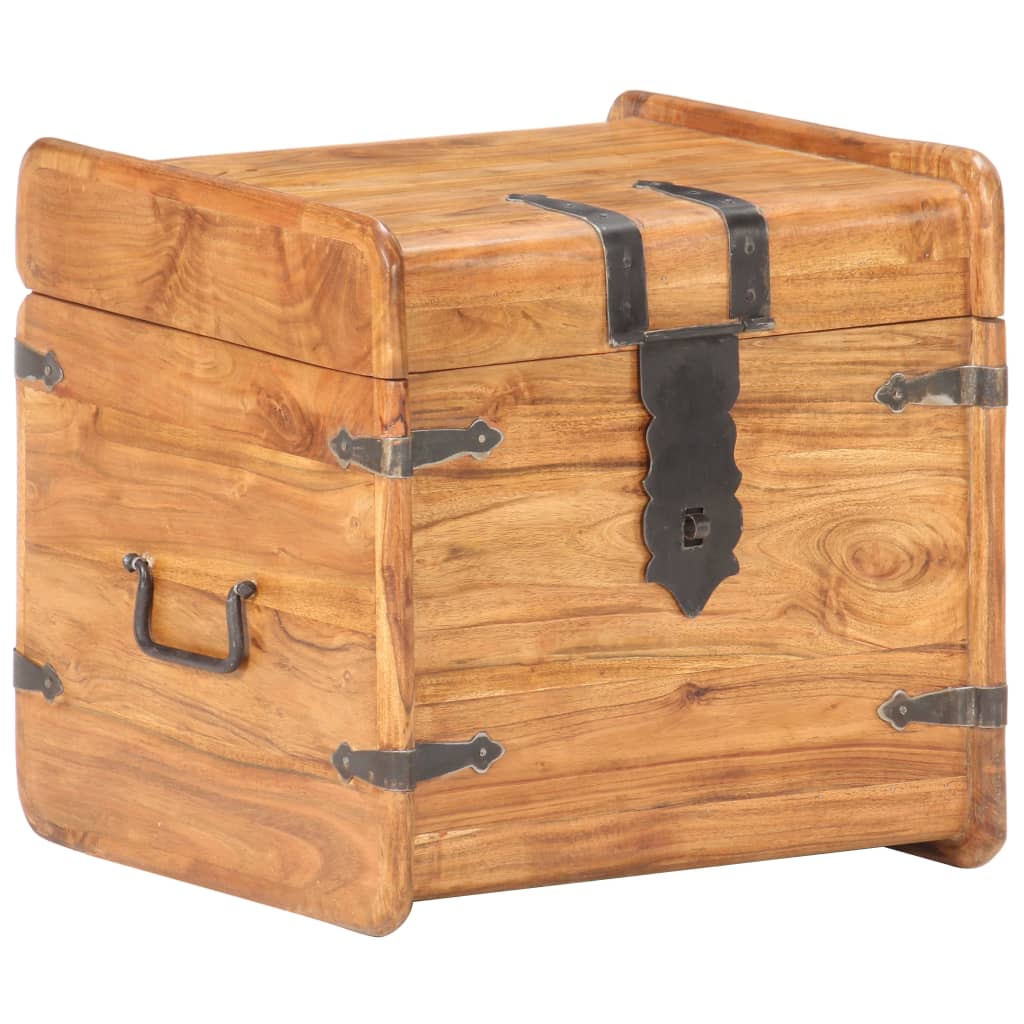 Chest 40X40X Solid Acacia Wood