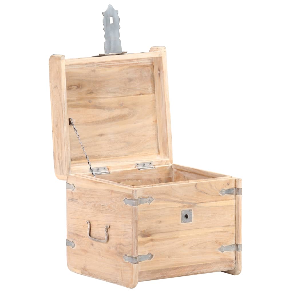 Chest 40X40X Solid Acacia Wood