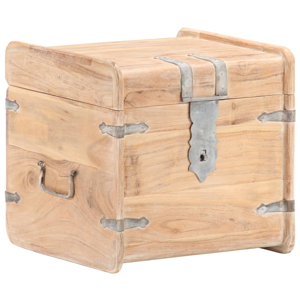 Chest 40X40X Solid Acacia Wood