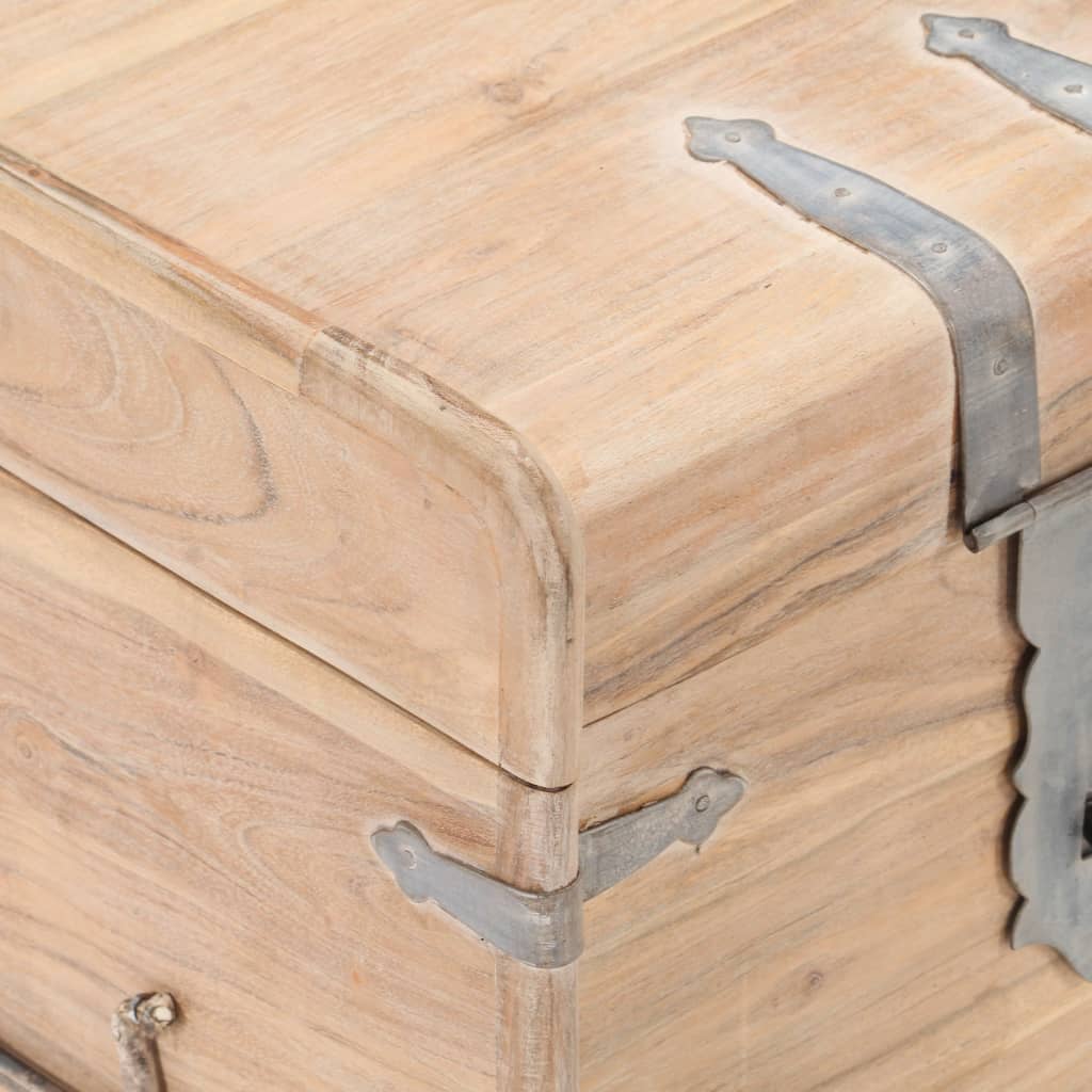Chest 40X40X Solid Acacia Wood