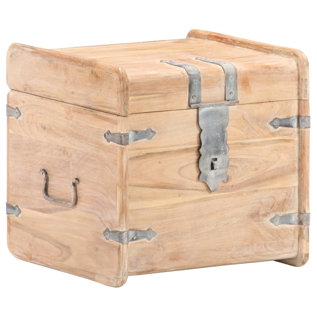 Chest 40X40X Solid Acacia Wood