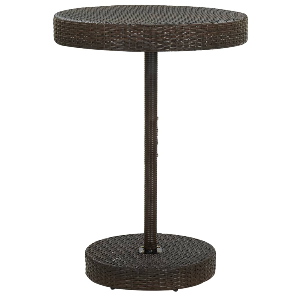 Garden Table Poly Rattan