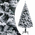 Christmas Trees Artificial Tree Pvc Steel 150Cm green and white