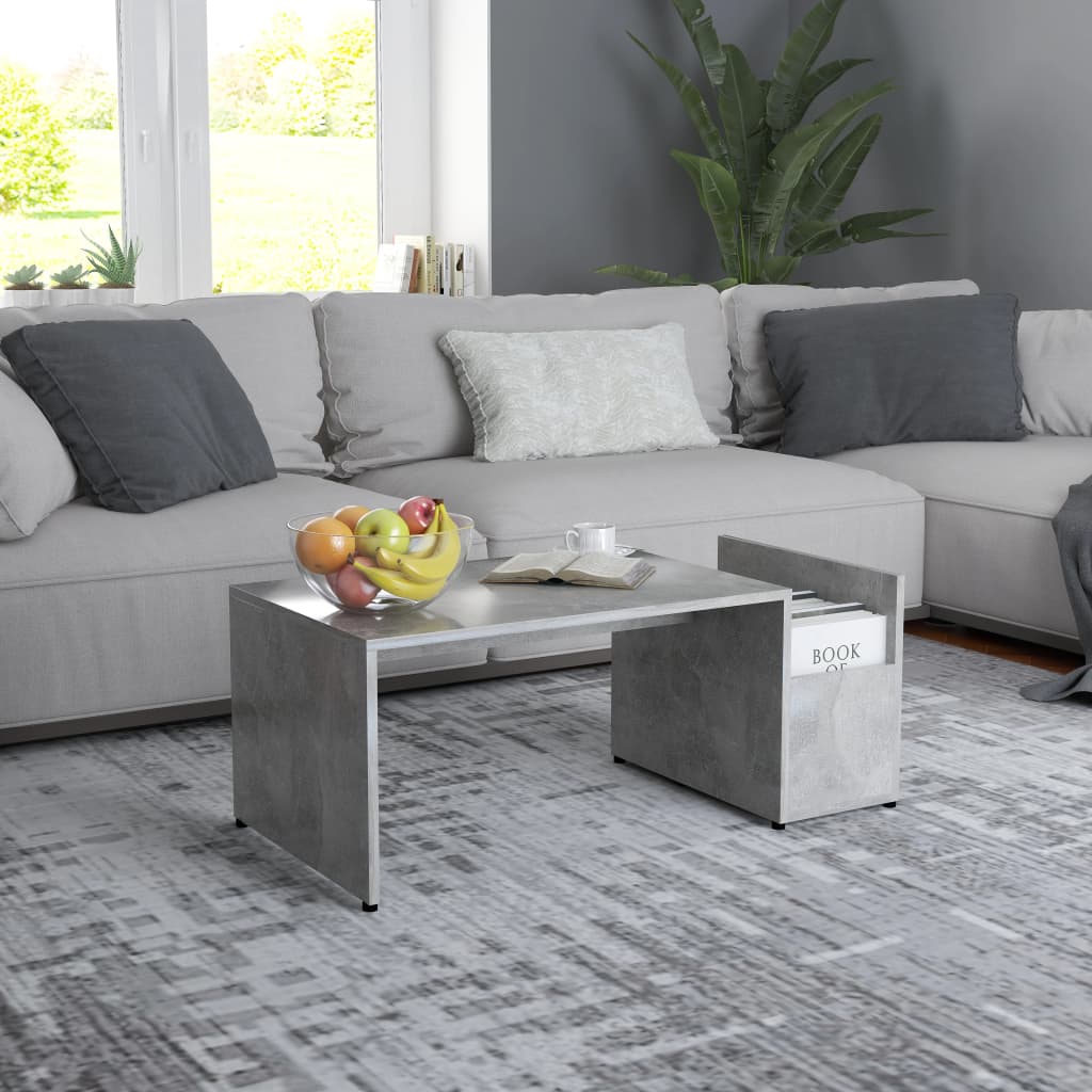 Coffee Table Artisian Oak 90X45X35 Cm Engineered Wood