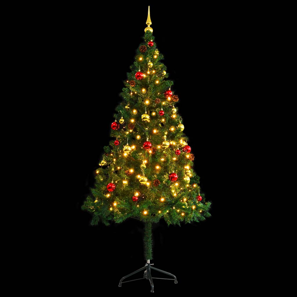 Artificial Pre Lit Christmas Tree With Baubles 150 Cm - Model 321499