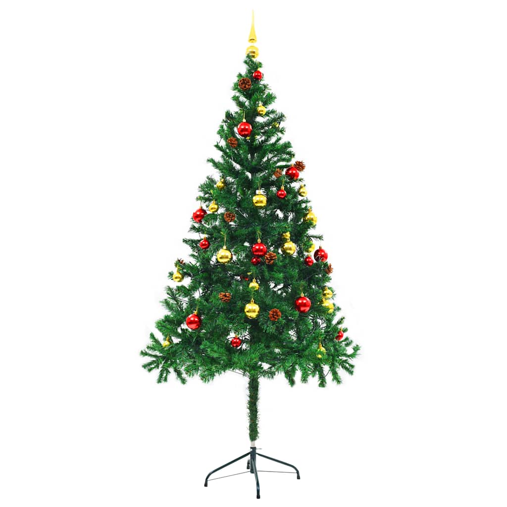 Artificial Pre Lit Christmas Tree With Baubles 150 Cm - Model 321499