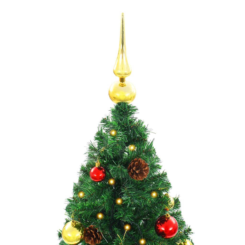 Artificial Pre Lit Christmas Tree With Baubles 150 Cm - Model 321499