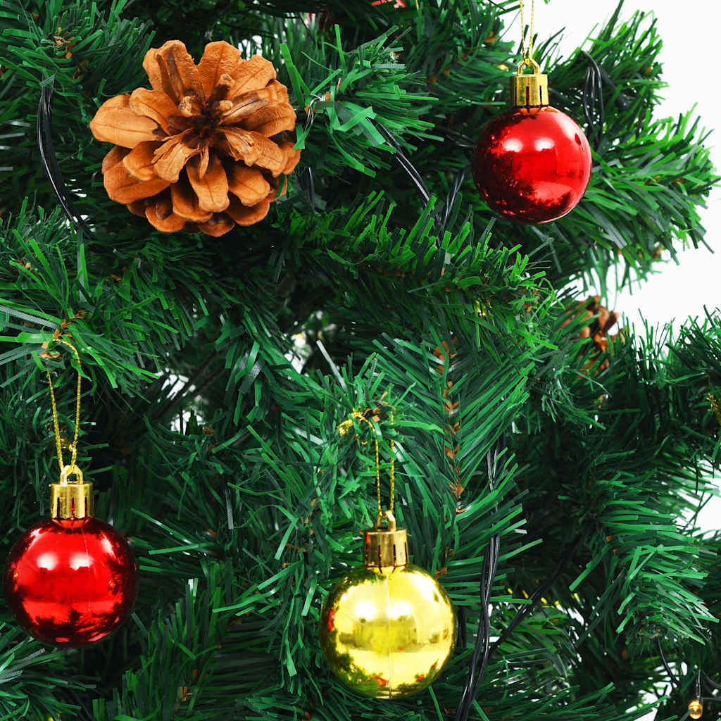 Artificial Pre Lit Christmas Tree With Baubles 150 Cm - Model 321499