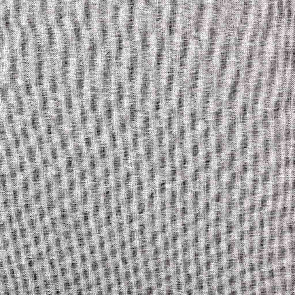 Linen-Look Blackout Curtains With Grommets 2Pcs 140X225Cm