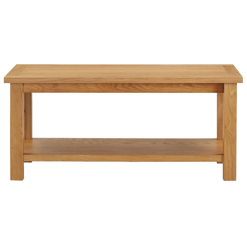 Coffee Table Solid Oak Wood