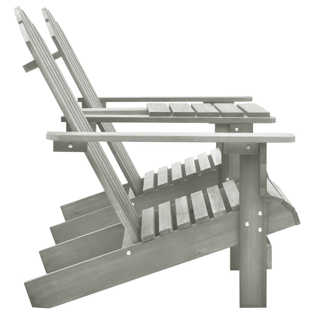 Garden Adirondack Chair Solid Fir Wood