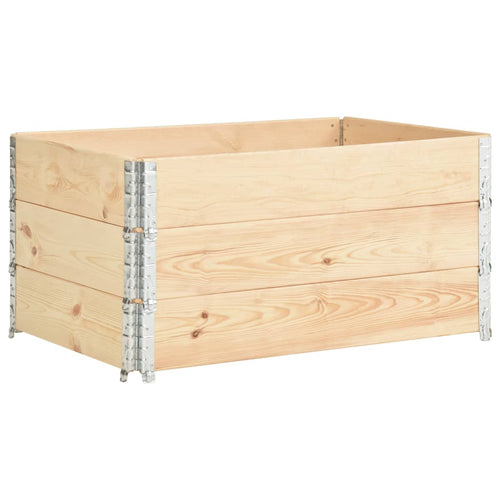 Raised Beds 3 Pcs Solid Pine Wood (310051)