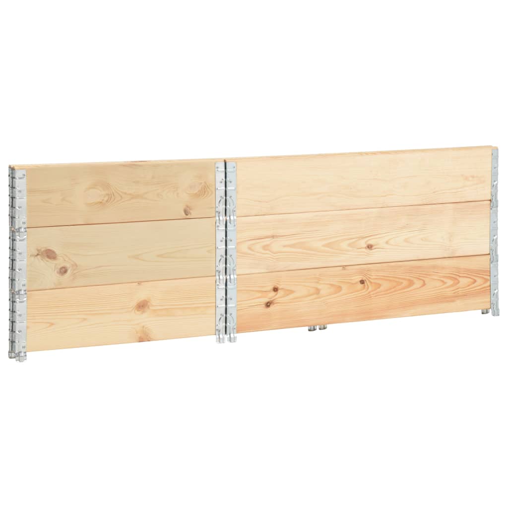 Raised Beds 3 Pcs Solid Pine Wood (310051)