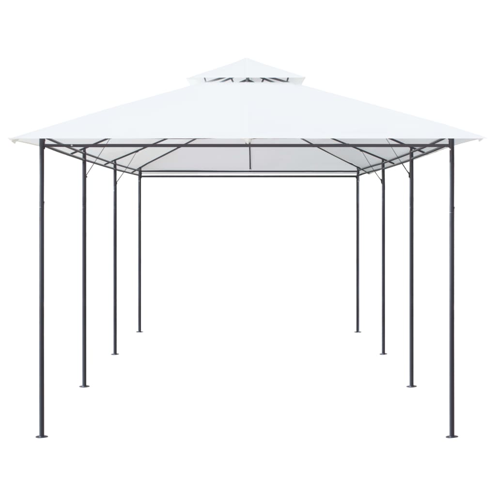 Gazebo 600X298X270 Cm White 180G/M²