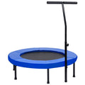 Fitness Trampoline With Handle And Safety Pad