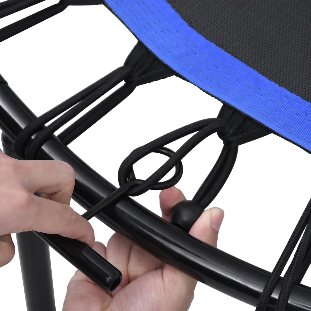 Fitness Trampoline With Handle And Safety Pad