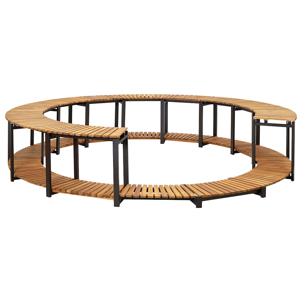 Spa Surround 273X53 Cm Solid Acacia Wood