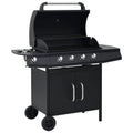 Gas Barbecue Grill 4+1 Cooking Zone Steel