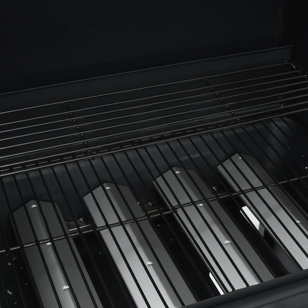 Gas Barbecue Grill 4+1 Cooking Zone Steel