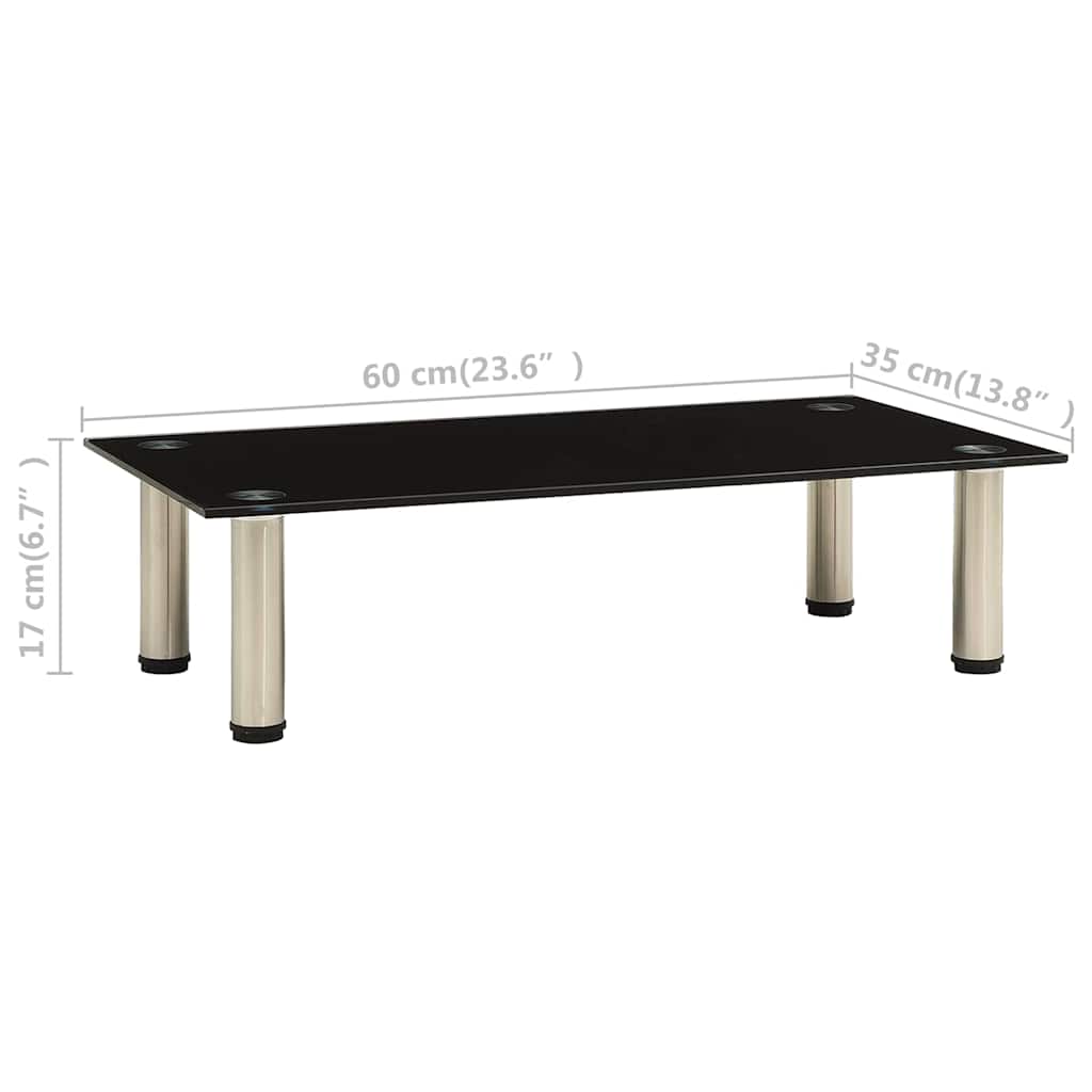 Entertainment Centres & TV Stands Tempered Glass Stand 60cm Universal Television