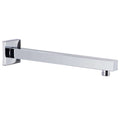 Shower Arms & Connectors Support Arm Square Stainless Steel 201 silver black