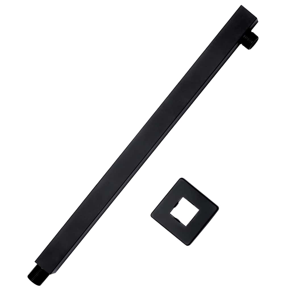 Shower Arms & Connectors Support Arm Square Stainless Steel 201 silver black
