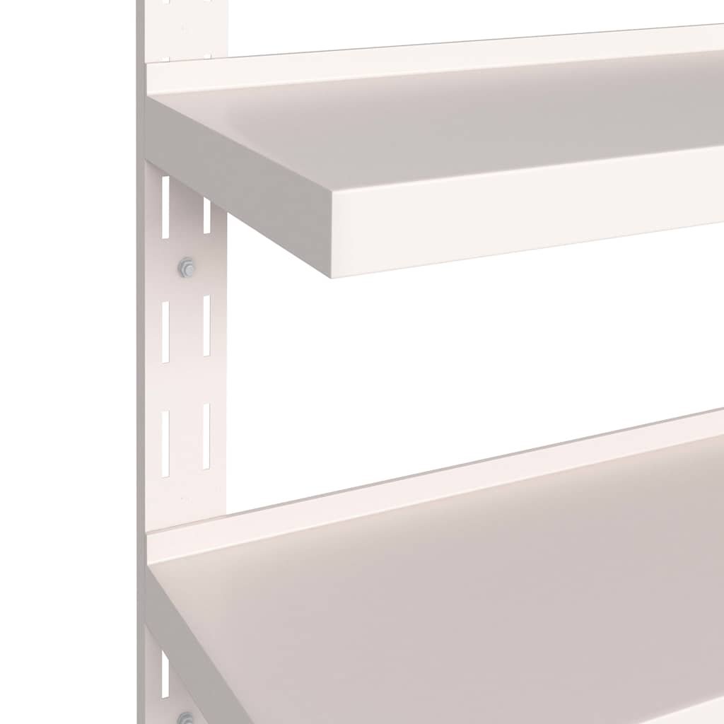 2 Tier Floating Wall Shelves 2 Pcs Stainless Steel