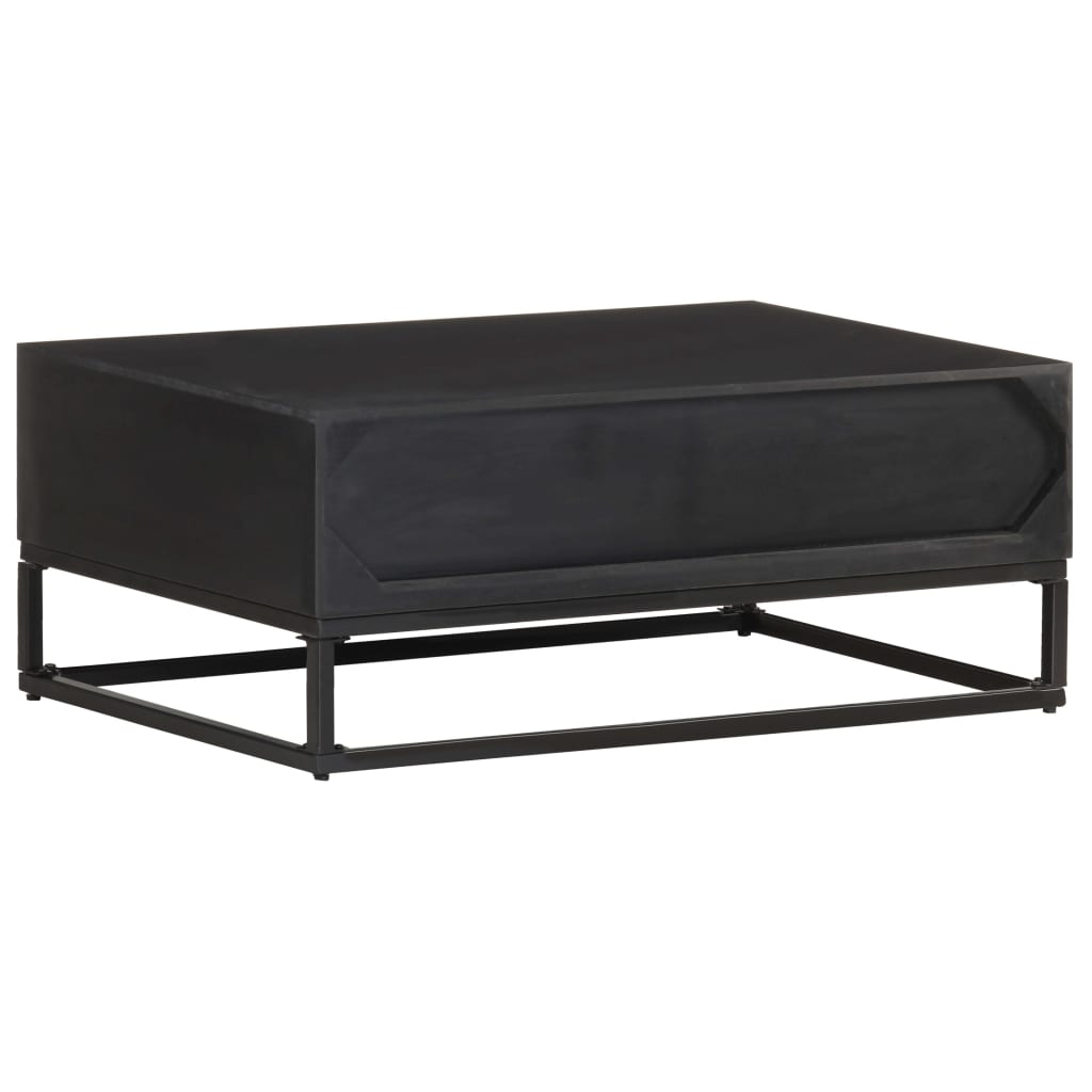Coffee Table 90X60X35 Cm Solid Mango Wood