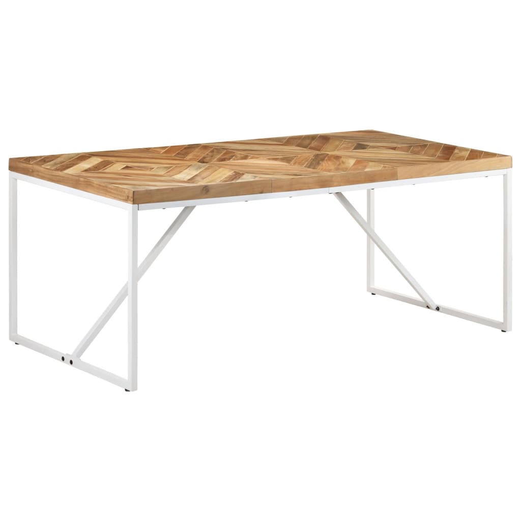 Dining Table Solid Acacia And Mango Wood
