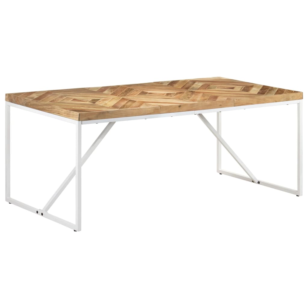 Dining Table Solid Acacia And Mango Wood