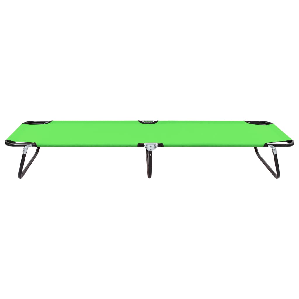 Folding Sun Lounger Steel