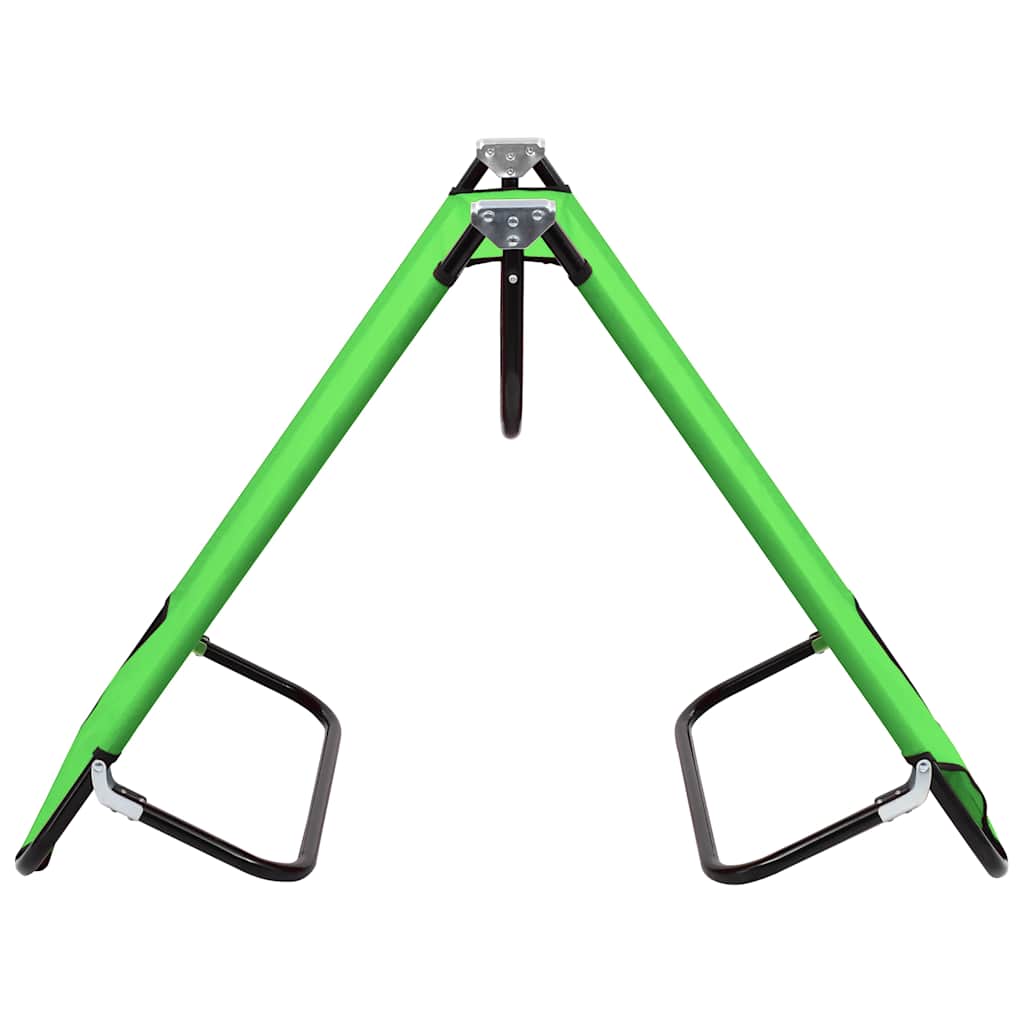 Sunloungers Folding Camping Bed Green Steel Sun Lounger Garden Beach Cot Chair 1