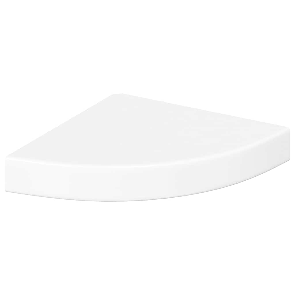 Floating Corner Shelves 4 Pcs MDF