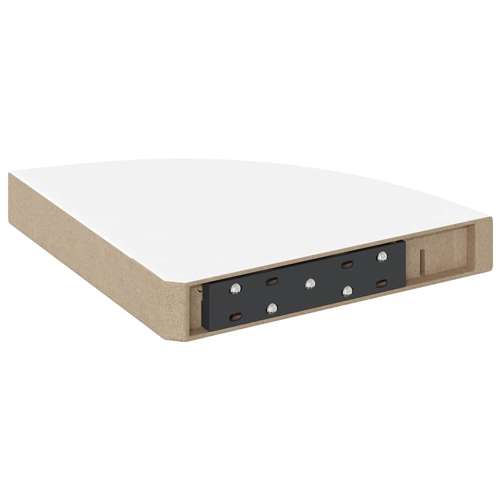 Floating Corner Shelves 4 Pcs MDF