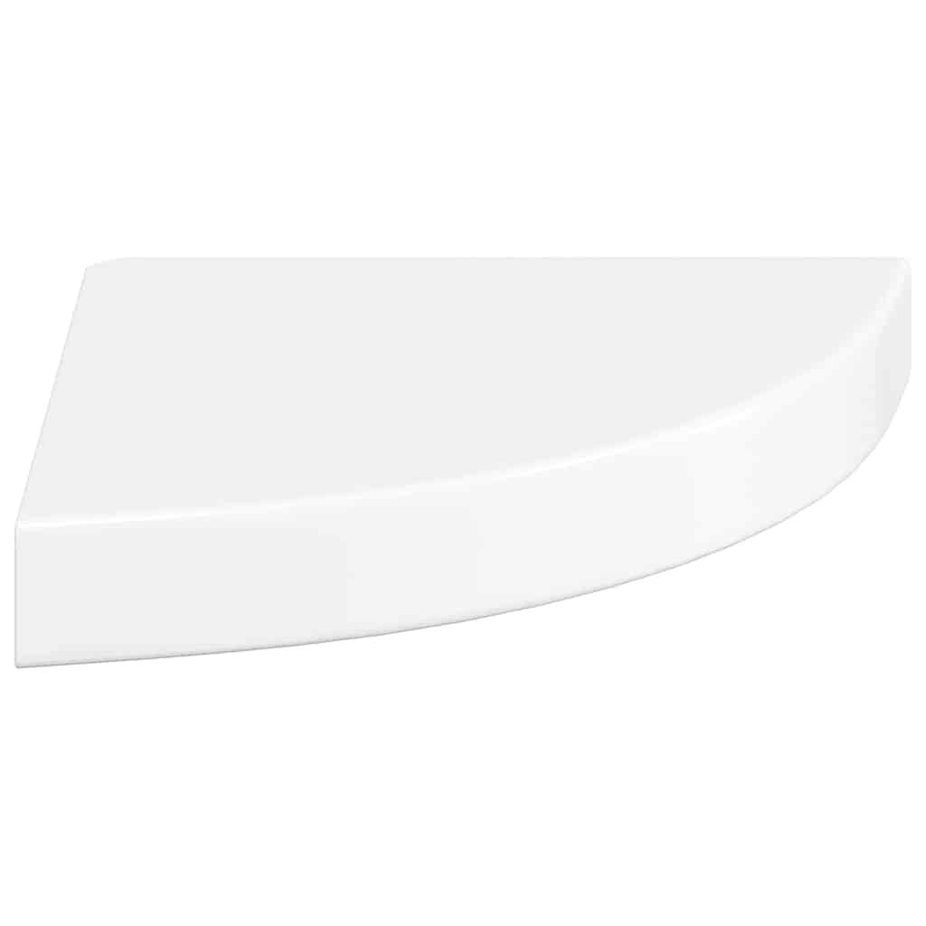 Floating Corner Shelves 4 Pcs MDF
