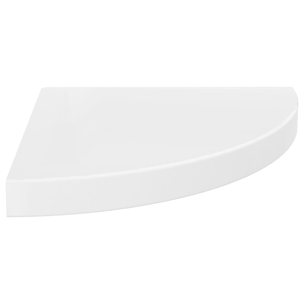 Floating Corner Shelves 4 Pcs Mdf