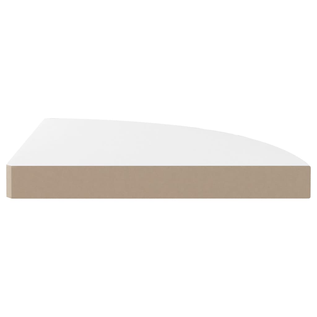 Floating Corner Shelves 4 Pcs Mdf
