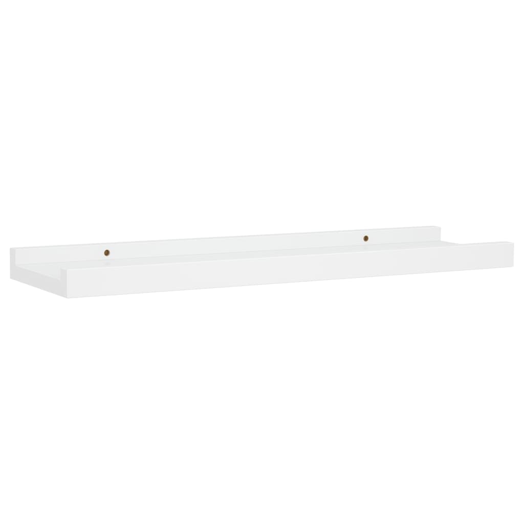 Picture Frame Ledge Shelves 2 Pcs Mdf