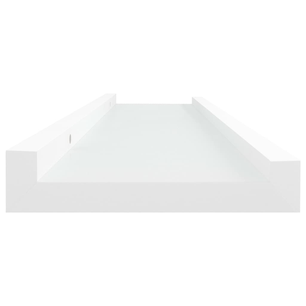 Picture Frame Ledge Shelves 2 Pcs Mdf