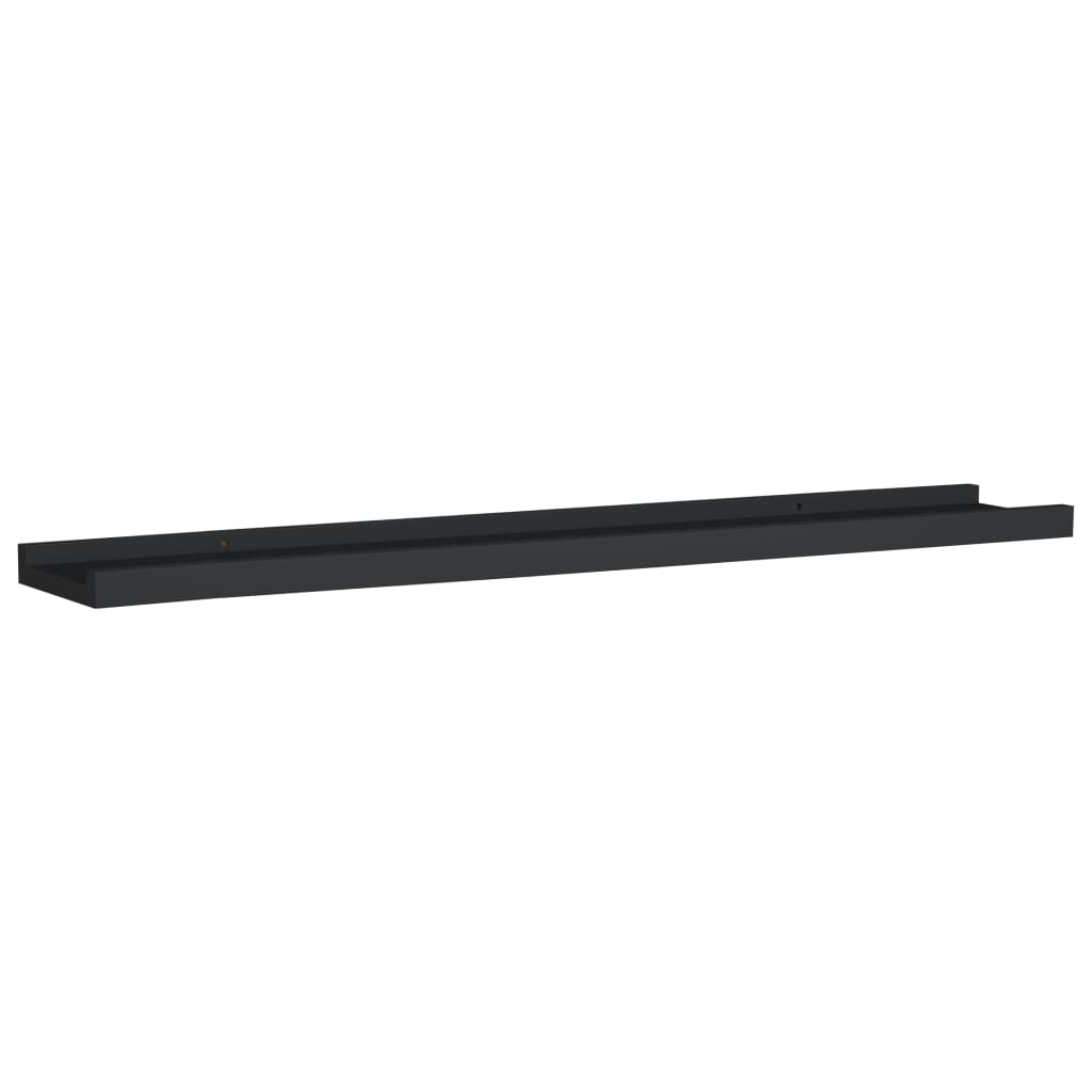 Picture Frame Ledge Shelves 2 Pcs Mdf
