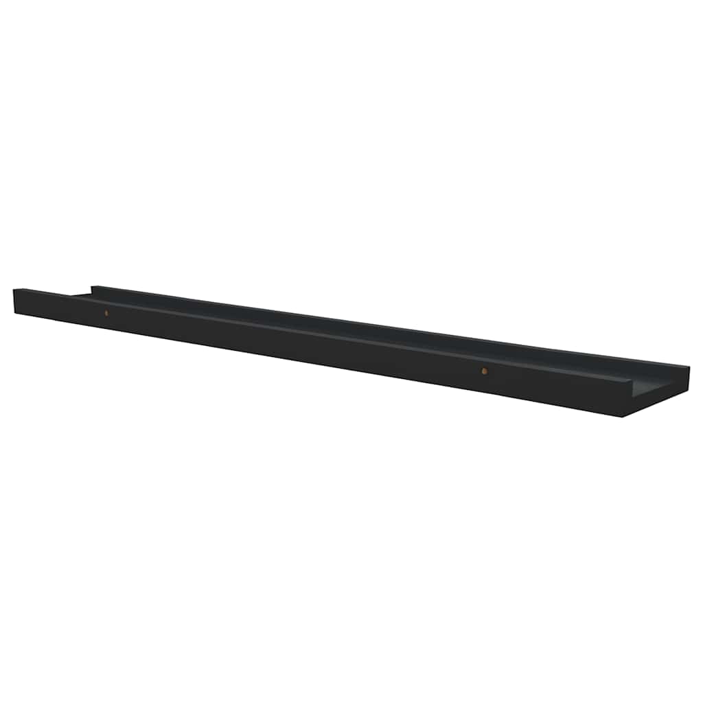 Picture Frame Ledge Shelves 2 Pcs Mdf