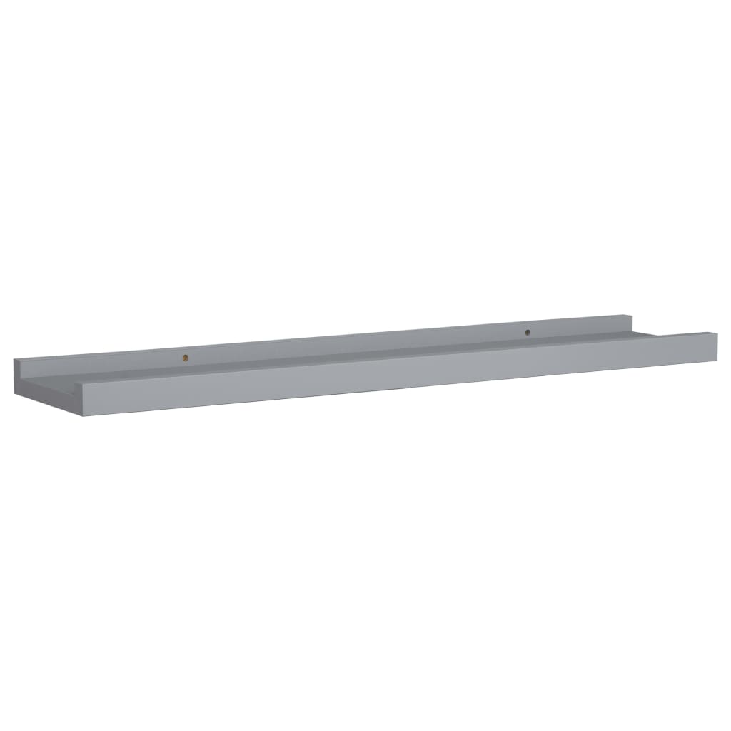 Picture Frame Ledge Shelves 2 Pcs Mdf