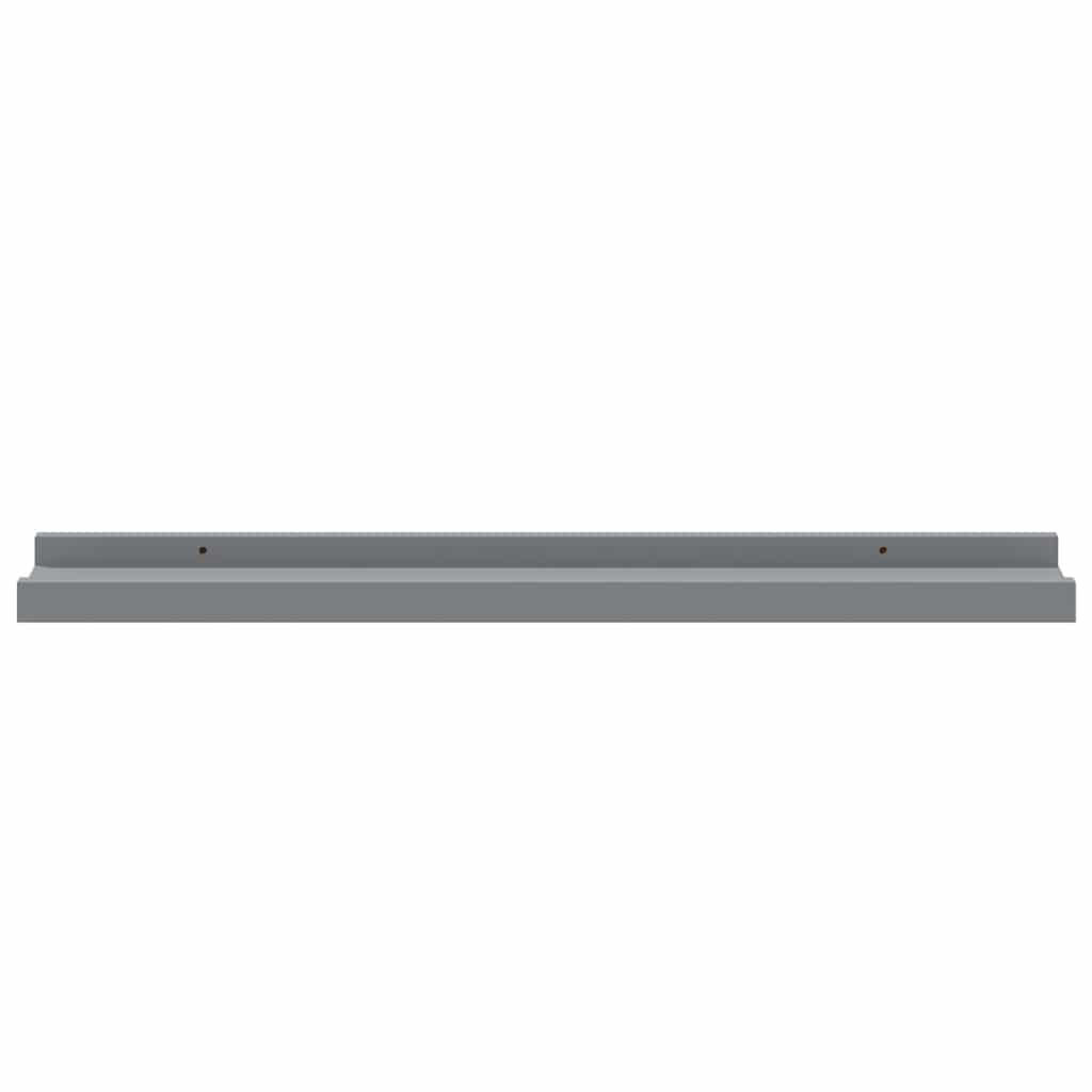 Picture Frame Ledge Shelves 2 Pcs Mdf
